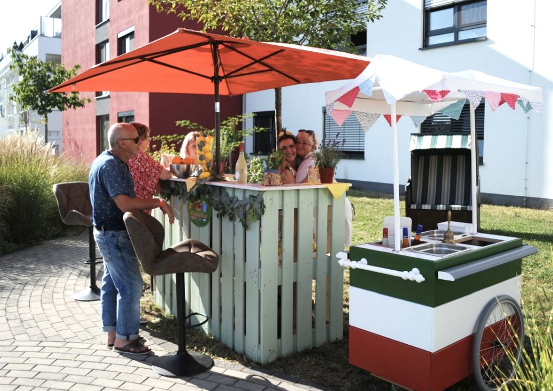 DRK Senioren und Pflegeeinrichtung feiert Sommerfes2 AG