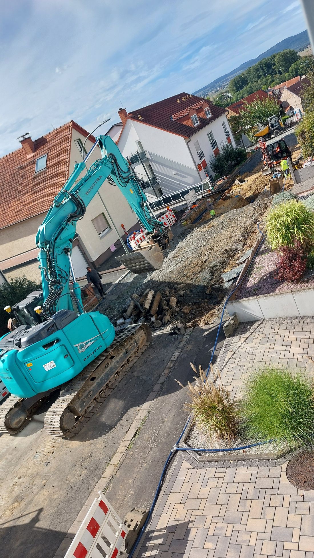 Fortschritt bei den Bauarbeiten1 AG