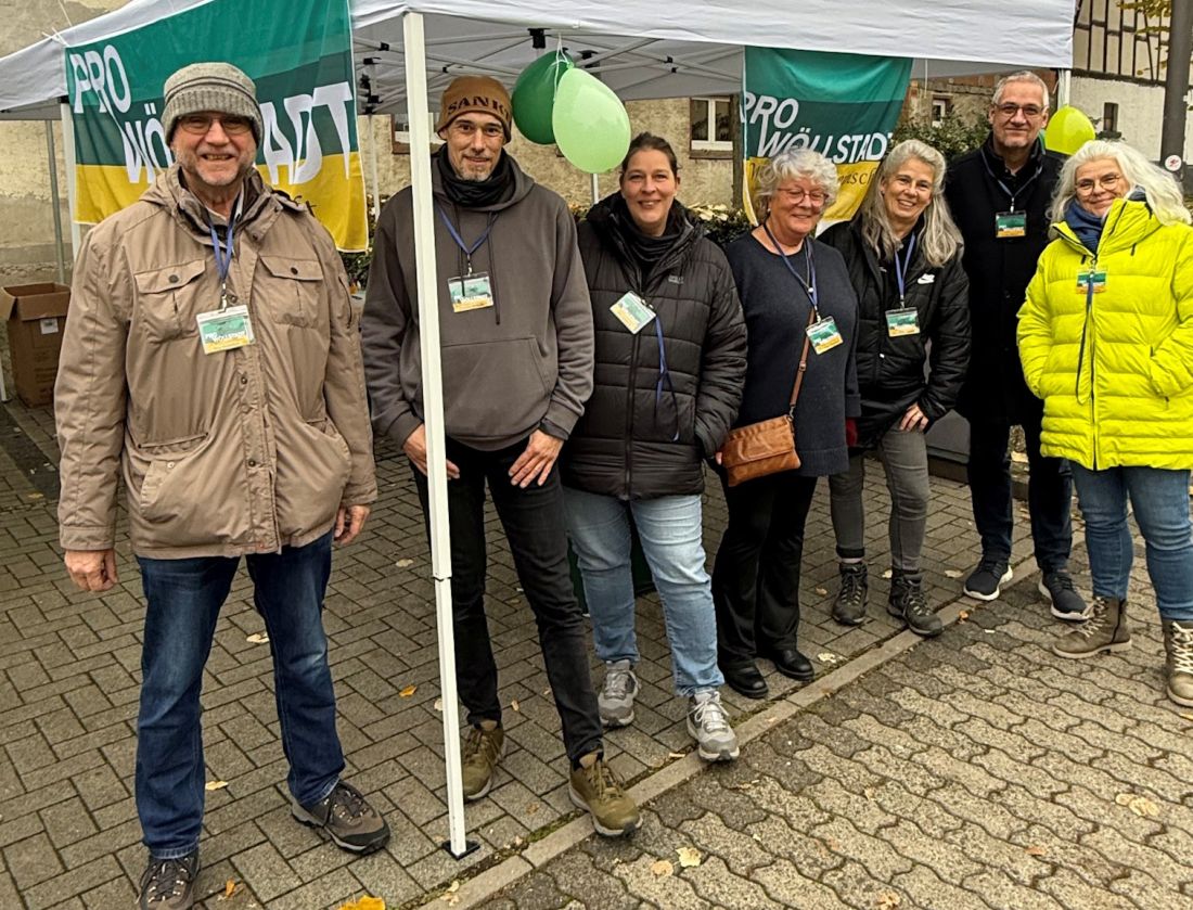 Wllstad Whlervereinigung startet mit erstem Infostand AG