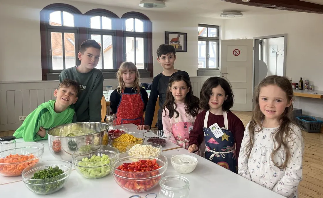 Salat im Glas beim OSTERFEZ AG