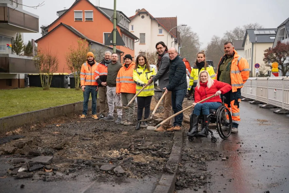 Barrierefreier Umbau von Bushaltestellen AG